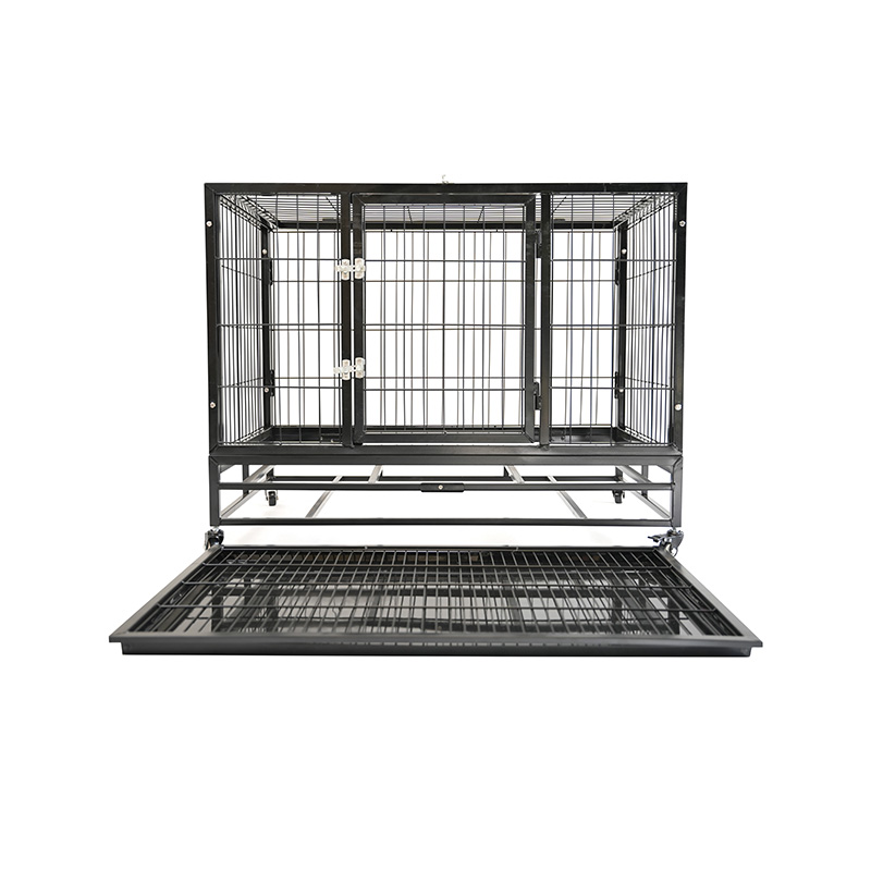 DH120-3 Foldable Gravis Duty Metal Pet Cage Cat et Canis Crate