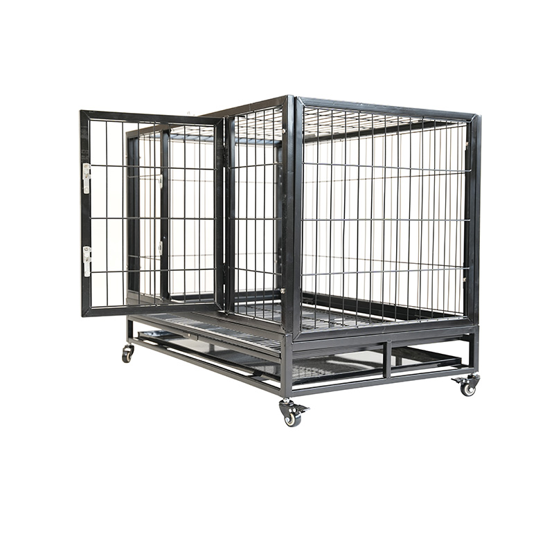 DH120-3 Foldable Gravis Duty Metal Pet Cage Cat et Canis Crate