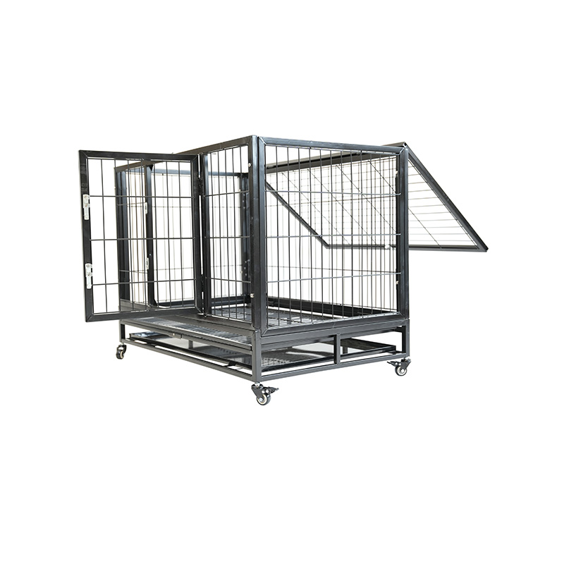 DH120-3 Foldable Gravis Duty Metal Pet Cage Cat et Canis Crate