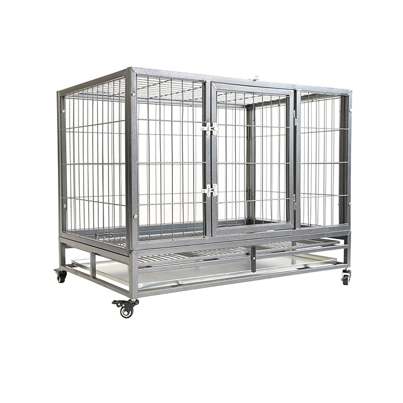 DH120-3 Foldable Gravis Duty Metal Pet Cage Cat et Canis Crate