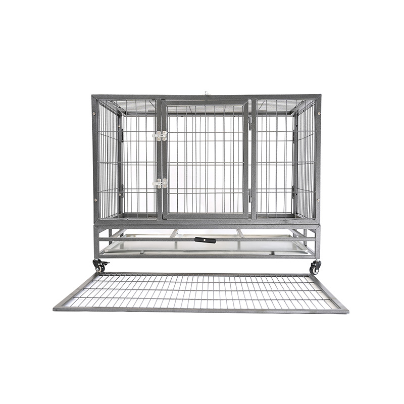 DH120-3 Foldable Gravis Duty Metal Pet Cage Cat et Canis Crate