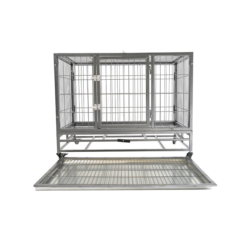 DH120-3 Foldable Gravis Duty Metal Pet Cage Cat et Canis Crate