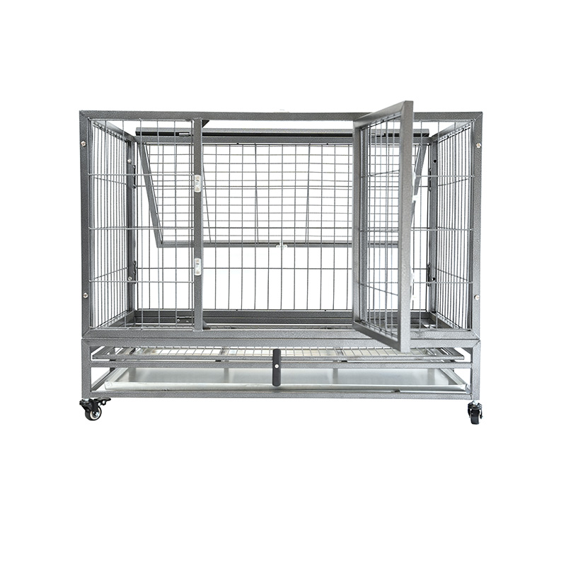 DH120-3 Foldable Gravis Duty Metal Pet Cage Cat et Canis Crate