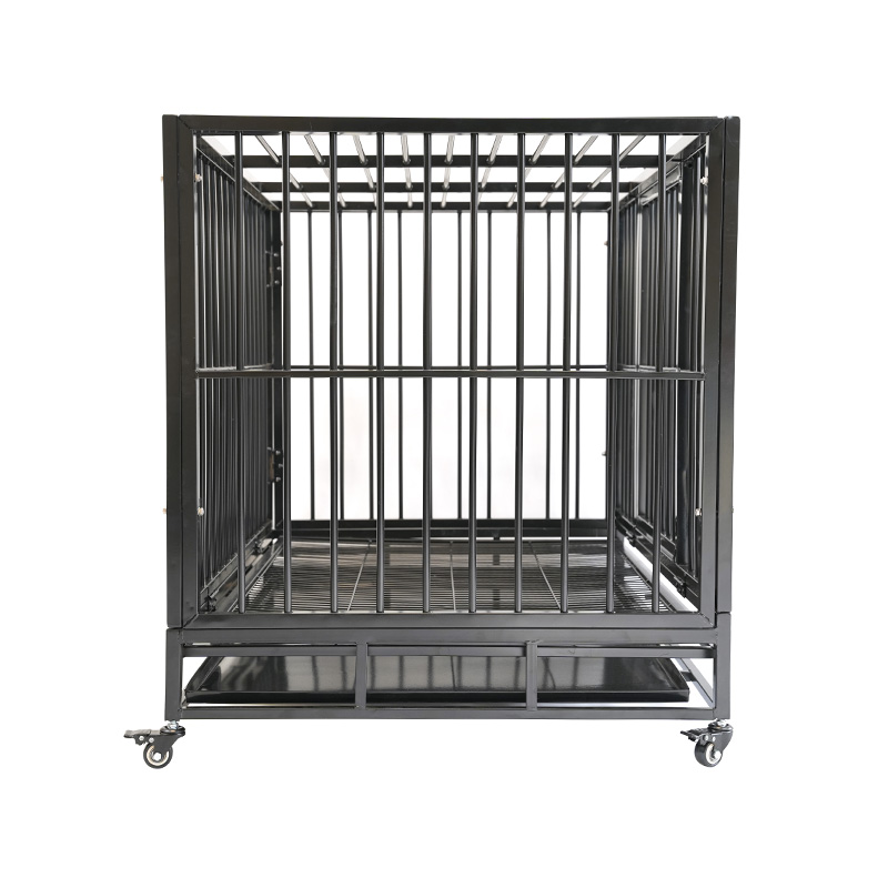 DH121-1 2 Porta Gravis Officium Metallum Kennel Dog Cage