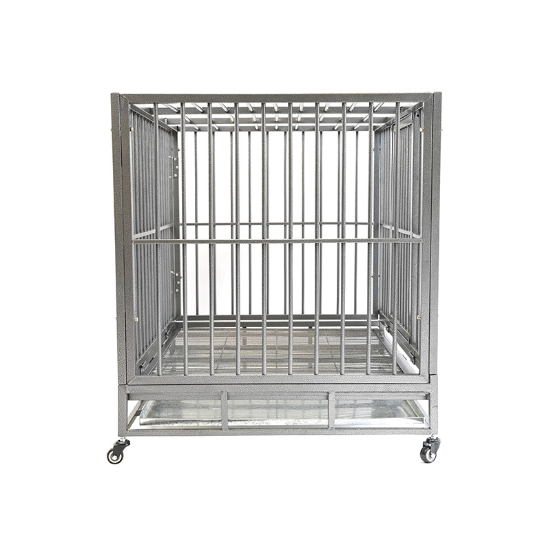 DH121-1 2 Porta Gravis Officium Metallum Kennel Dog Cage