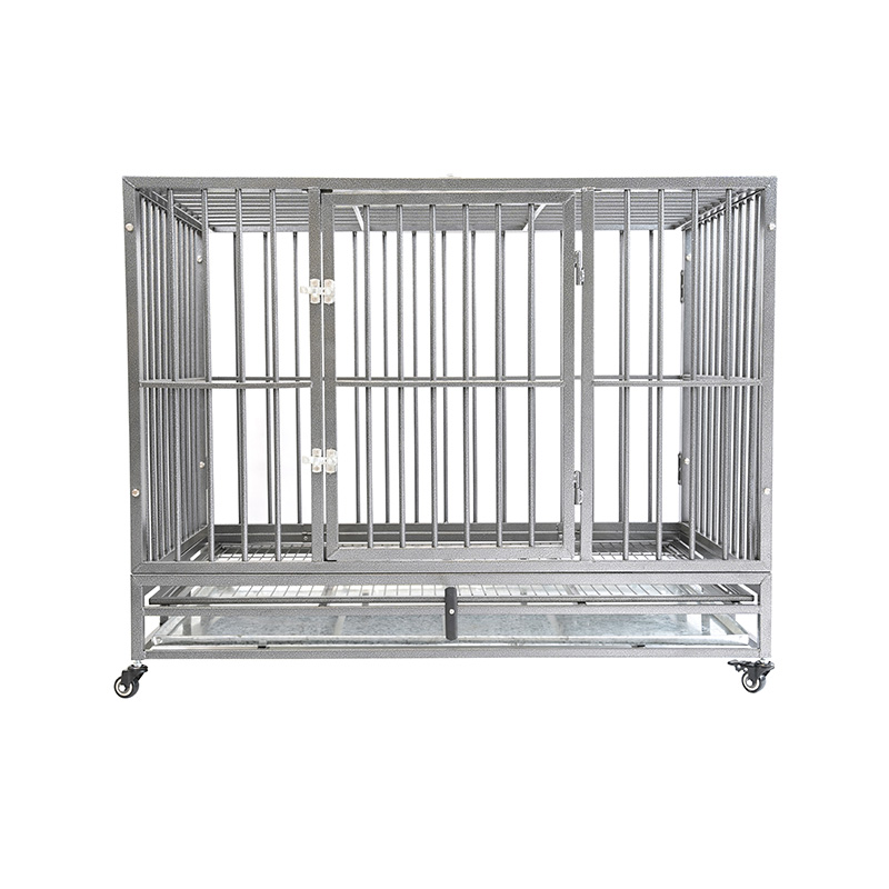 DH121-3 Gravis Officium Metal Pet Cage II Ianua Abs Tray