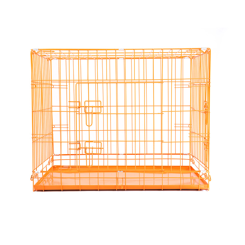 DH016-2 Folding 2 Porta Kennel Pet Box Cum ABS Tray