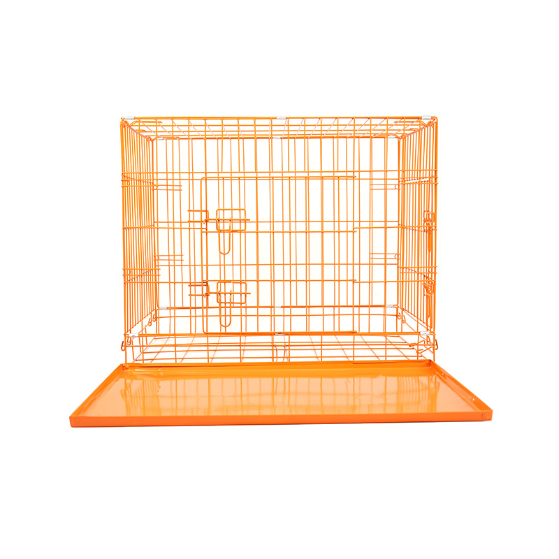 DH016-2 Folding 2 Porta Kennel Pet Box Cum ABS Tray