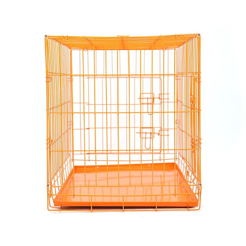 DH016-2 Folding 2 Porta Kennel Pet Box Cum ABS Tray