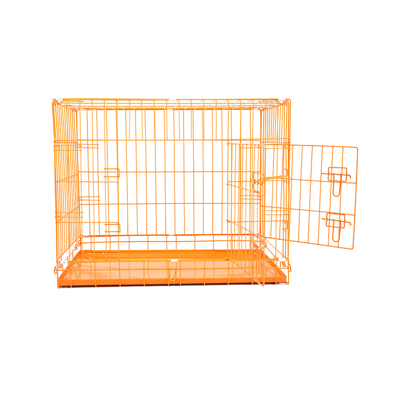 DH016-2 Folding 2 Porta Kennel Pet Box Cum ABS Tray