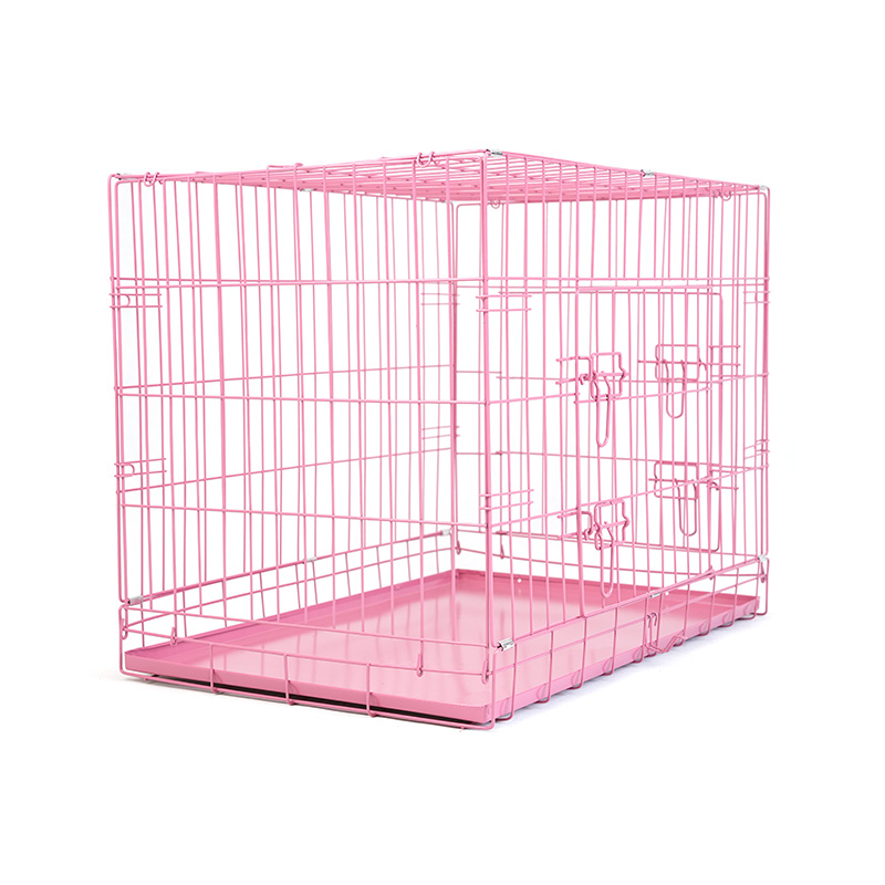 DH016-2 Folding 2 Porta Kennel Pet Box Cum ABS Tray