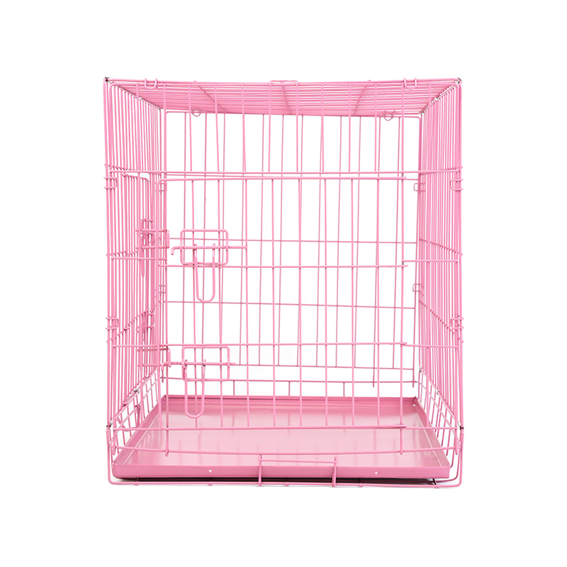 DH016-2 Folding 2 Porta Kennel Pet Box Cum ABS Tray