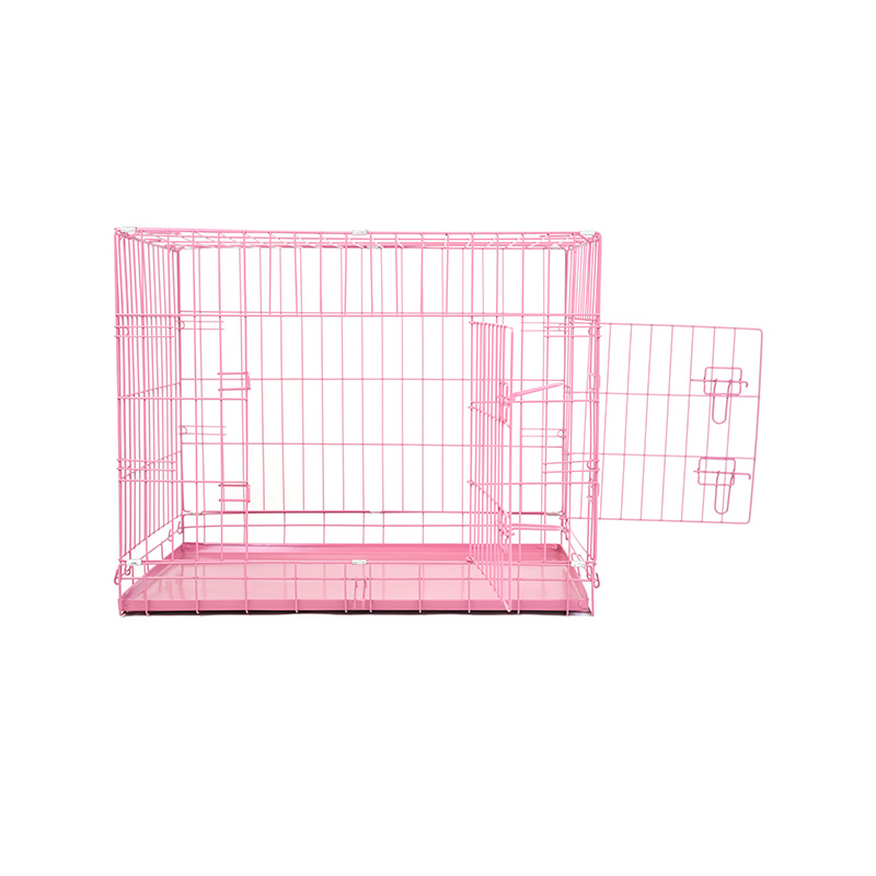 DH016-2 Folding 2 Porta Kennel Pet Box Cum ABS Tray