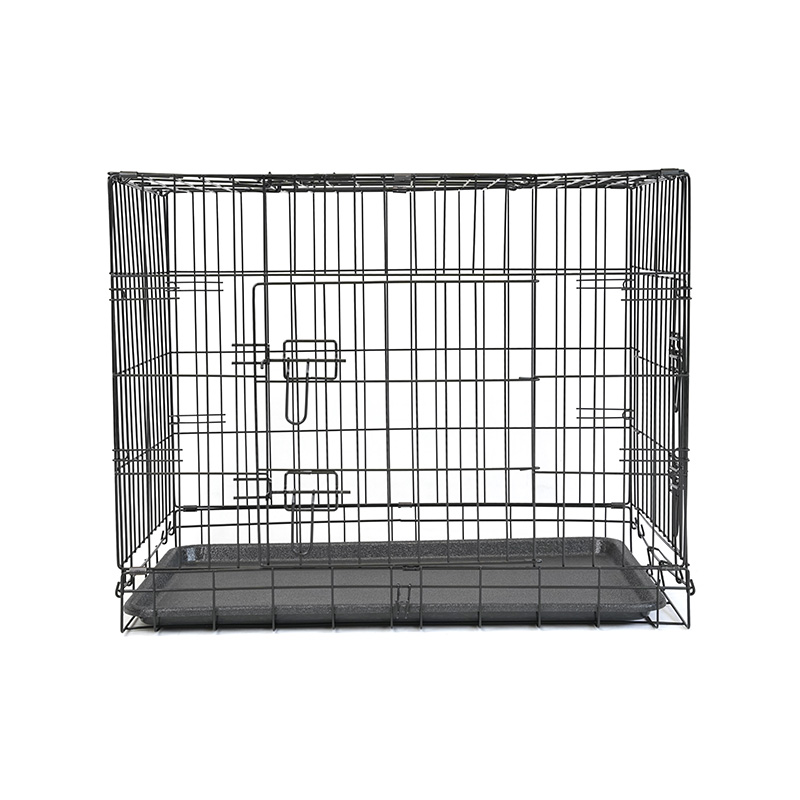 DH016-2 Folding 2 Porta Kennel Pet Box Cum ABS Tray