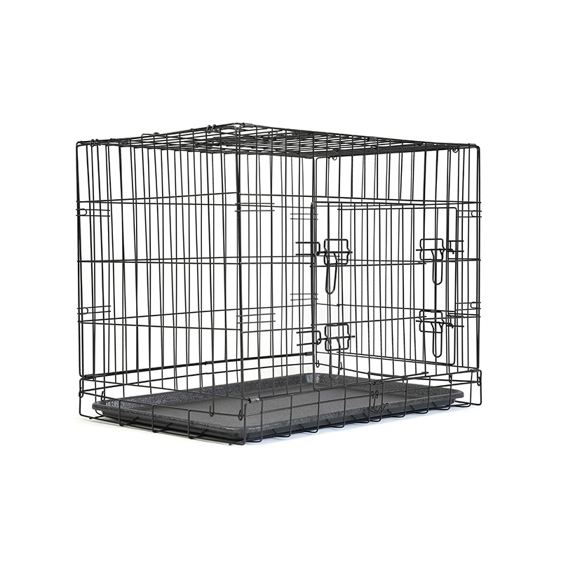 DH016-2 Folding 2 Porta Kennel Pet Box Cum ABS Tray