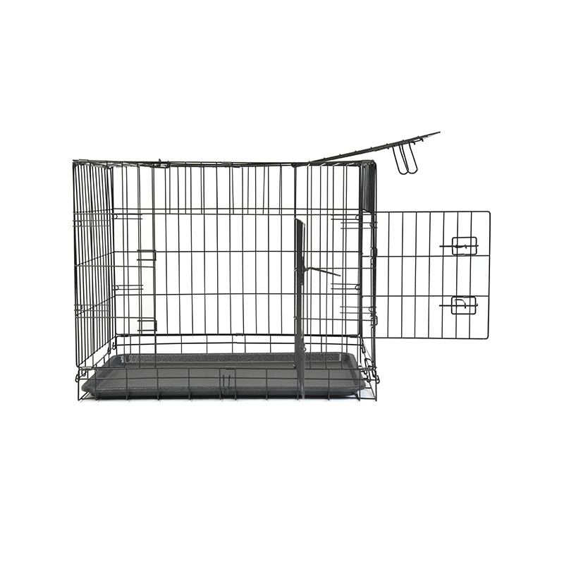 DH016-2 Folding 2 Porta Kennel Pet Box Cum ABS Tray