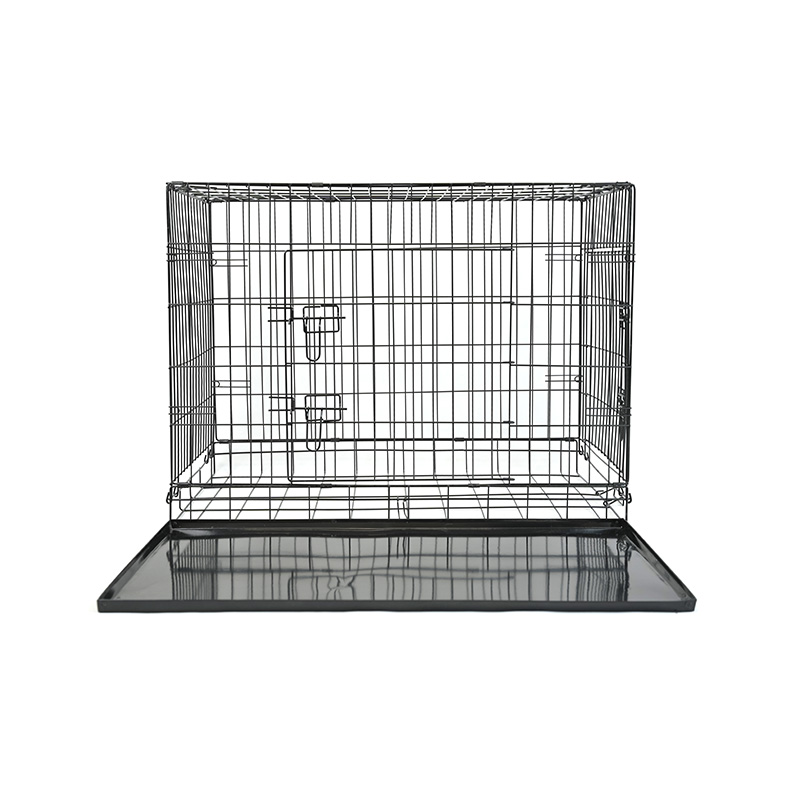 DH016-3 Metallum Breeding Dog Crate Cum Plastic Tray