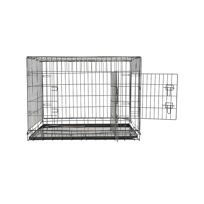 DH016-3 Metallum Breeding Dog Crate Cum Plastic Tray