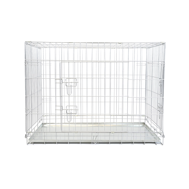 DH016-3 Metallum Breeding Dog Crate Cum Plastic Tray