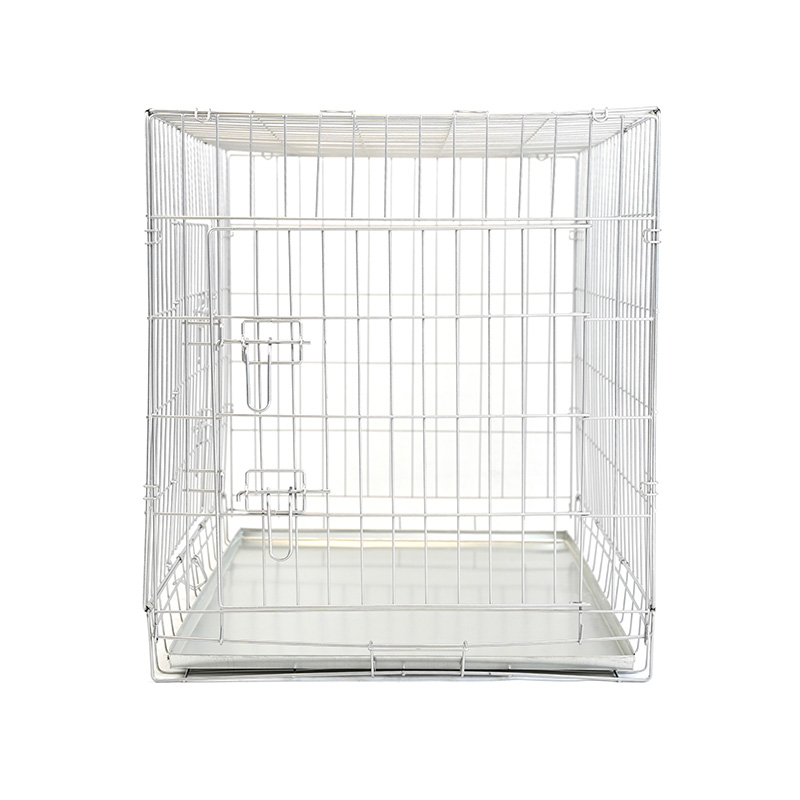 DH016-3 Metallum Breeding Dog Crate Cum Plastic Tray