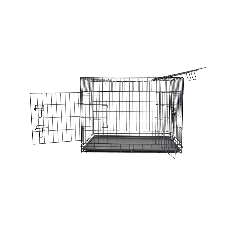 DH016-3 Metallum Breeding Dog Crate Cum Plastic Tray