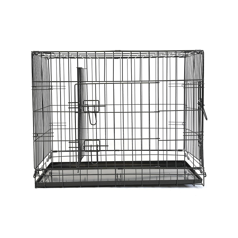 DH016-2 Folding 2 Porta Kennel Pet Box Cum ABS Tray