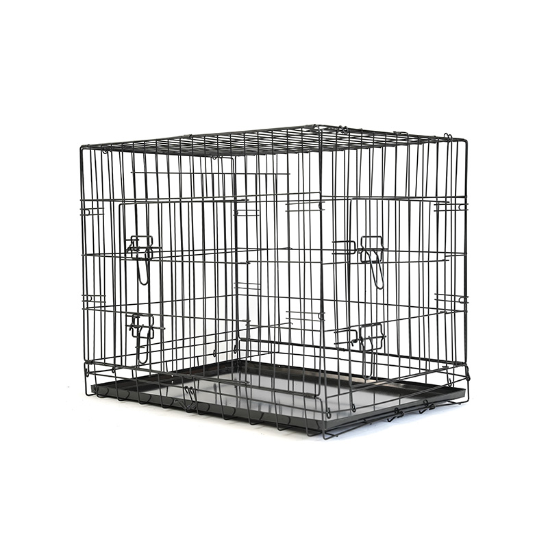 DH016-2 Folding 2 Porta Kennel Pet Box Cum ABS Tray