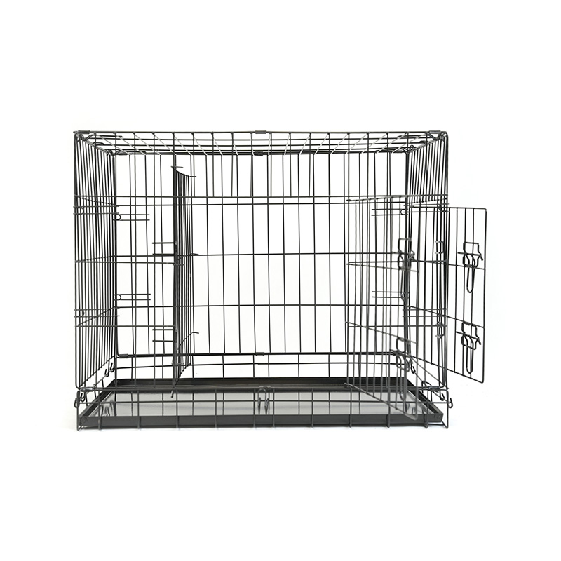 DH016-2 Folding 2 Porta Kennel Pet Box Cum ABS Tray