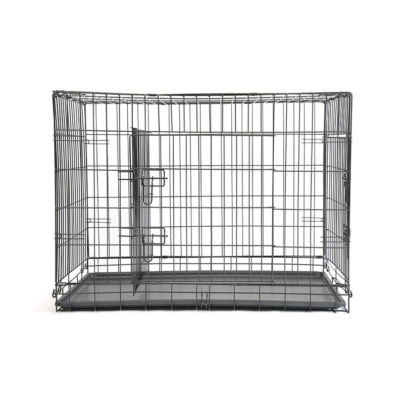 DH016-3 Metallum Breeding Dog Crate Cum Plastic Tray