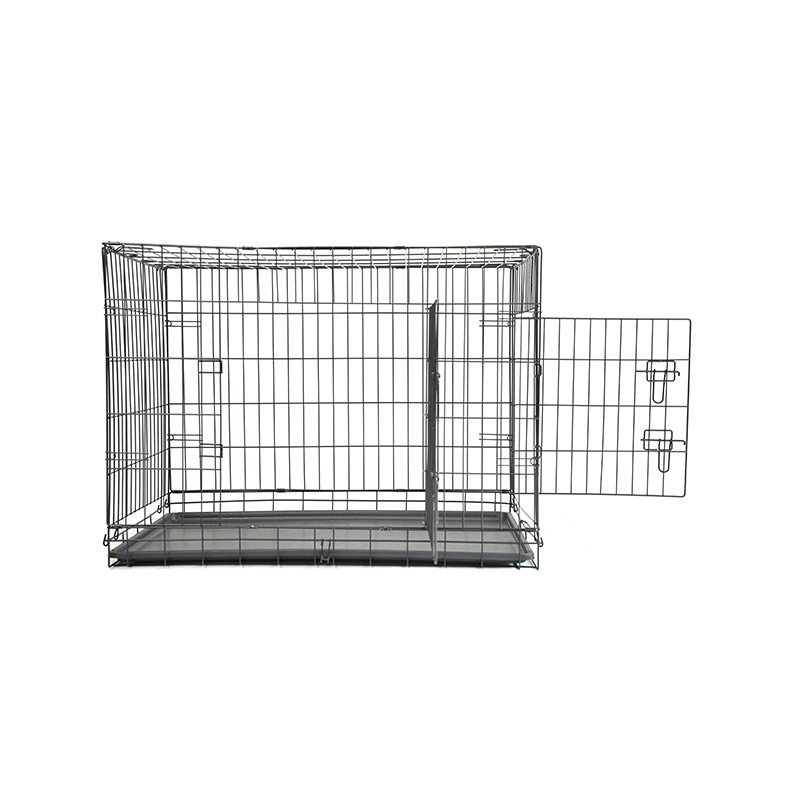 DH016-3 Metallum Breeding Dog Crate Cum Plastic Tray