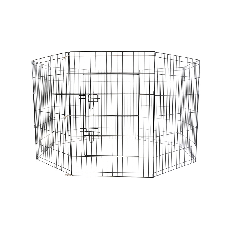 DH051-3 8 Panels Portable Indoor Metal Dog Playpen