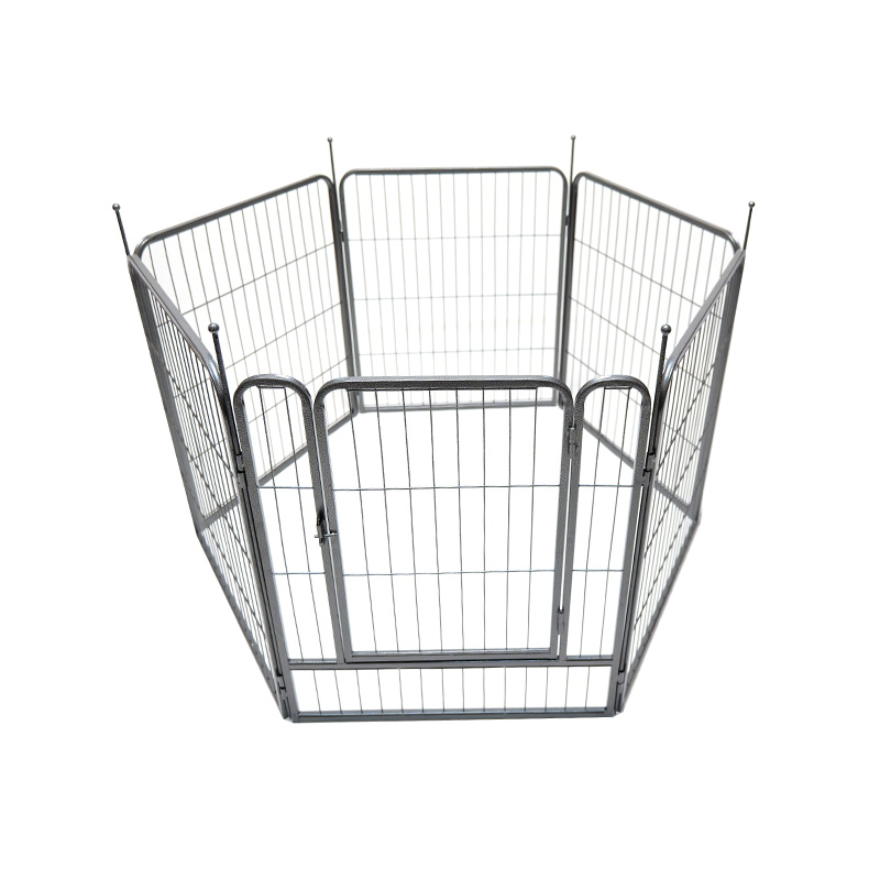 DH093-0 8 Tabulata Gravis Officium Outdoor Metal Pet Playpen