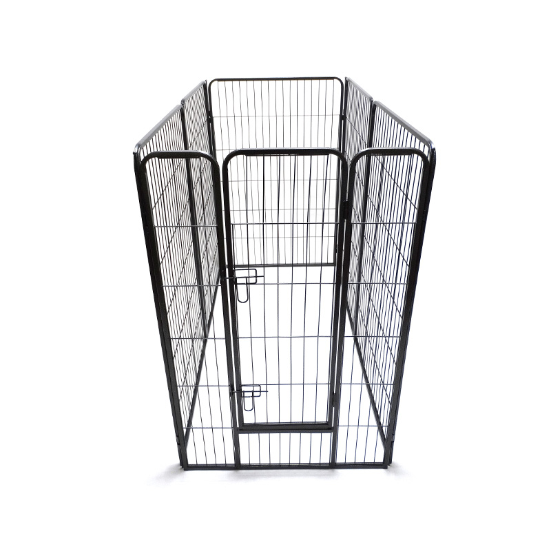 DH093-4 6 Tabulata Portable Outdoor Folding gravis Officium Metal Pet Playpen