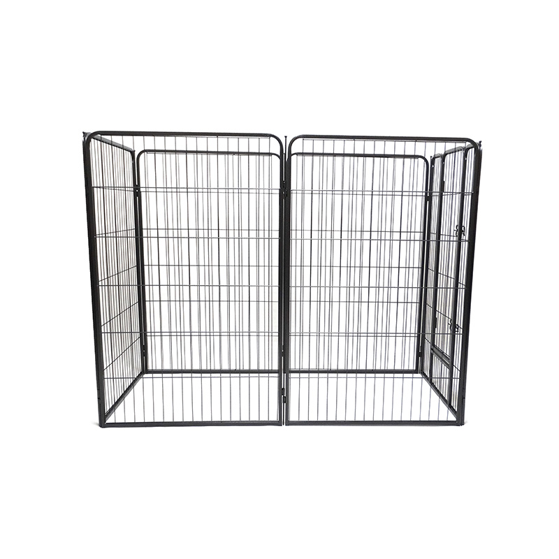 DH093-4 6 Tabulata Portable Outdoor Folding gravis Officium Metal Pet Playpen