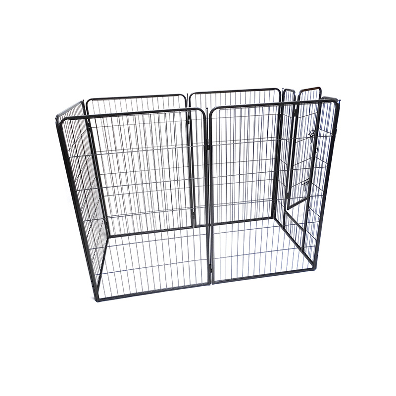 DH093-4 6 Tabulata Portable Outdoor Folding gravis Officium Metal Pet Playpen