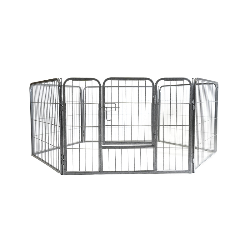 DH093-1 6 Tabulata Wire Fence Pet Dog Folding Exercise Metal Playpen