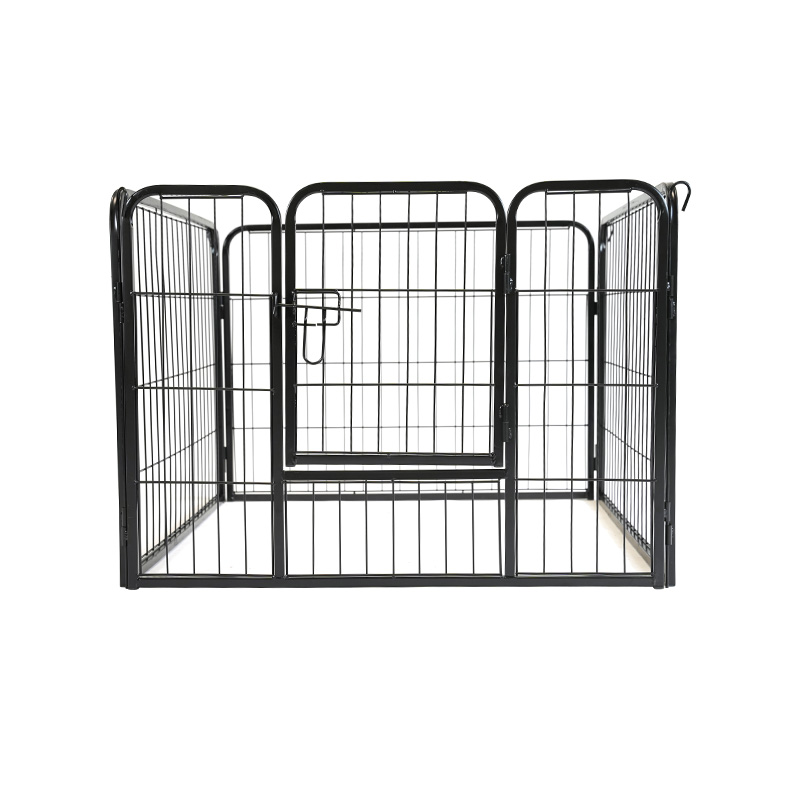 DH093-1 4 Panels Folding Metal Rabbit Pet Playpen Dog Kennels