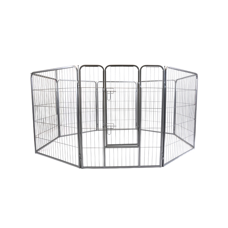 DH093-3 8 Tabulata Portable Officium Metal Puppy Fence