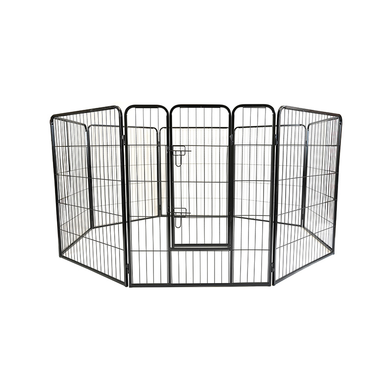 DH093-3 8 Tabulata Portable Officium Metal Puppy Fence