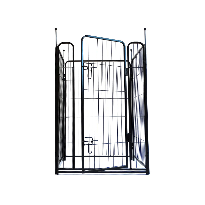 LXVIII * CI * VIII Outdoor Foldable Pet Dog Metal Playpen Cum Ianua