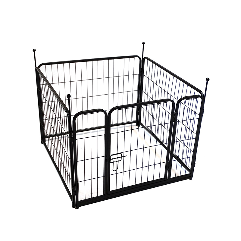 LXXVII * 60 * 8 Ferrum Wire Canis Playpen 4-Panel Pet Puppy Run Dog Fence